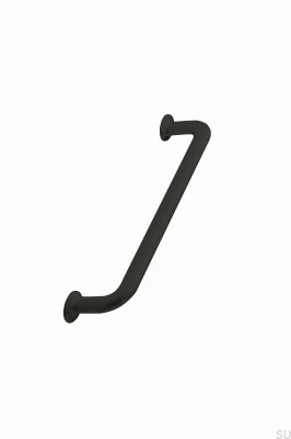 U-Turn 160 elongated furniture handle Metal Black Matt