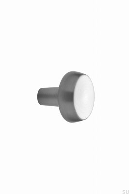 Furniture knob Autumn 28 Metal Silver