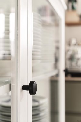 Furniture knob Autumn 28 Metal Matte Black