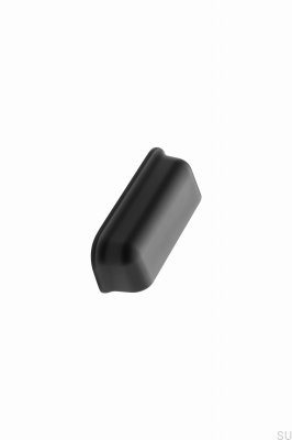 Port 96 shell furniture handle Metal Matte Black