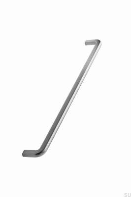 Compact 320 elongated furniture handle Metal Anthracite Brushed