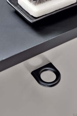 Luck 32 Furniture Knob Metal Matte Black