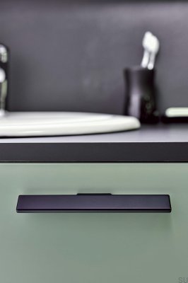 Hammer 32 Metal Matt Black Furniture Handle
