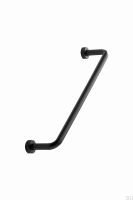Lounge 128 Metal Matt Black Elongated Furniture Handle