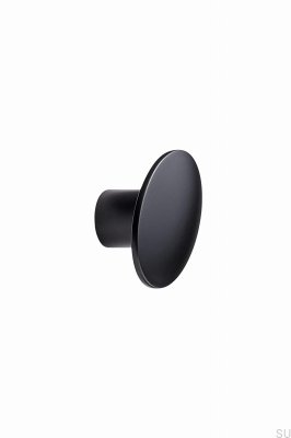 Furniture knob Dome W/O-Ring 49.8 Metal Matte Black