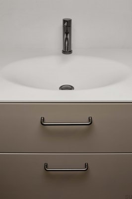 Junction 160 Metal Elongated Furniture Handle Anthracite Brushed