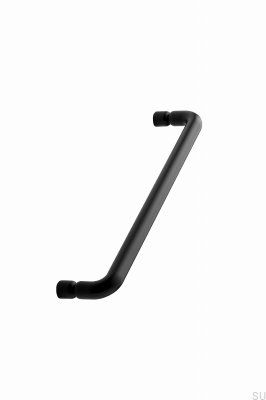 Junction 160 elongated furniture handle Metal Black Matt