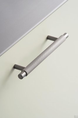 Manor 128 Metal Silver Elongated Furniture Handle