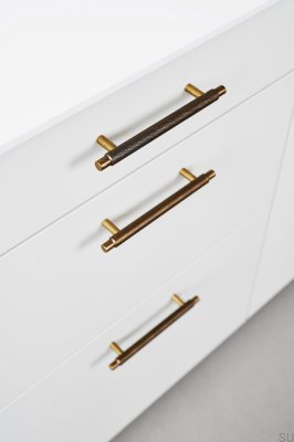 Manor 192 Metal Antique Gold Elongated Furniture Handle