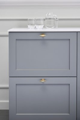 T-Bar Manor T 54 Metal Gold Furniture Knob