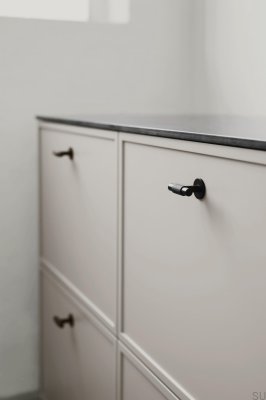 T-Bar Manor T 54 Metal Furniture Knob Matte Black