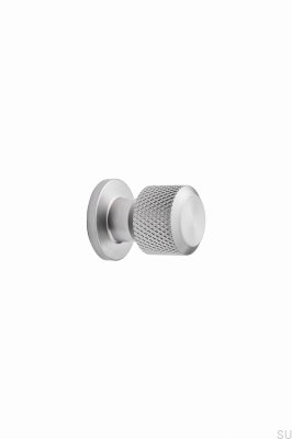 Manor Round 30 Metal Silver Furniture Knob