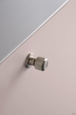 Manor Round 30 Metal Silver Furniture Knob