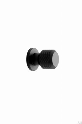 Manor Round 30 Metal Matte Black Furniture Knob