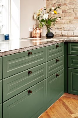 Manor Round 30 Metal Matte Black Furniture Knob