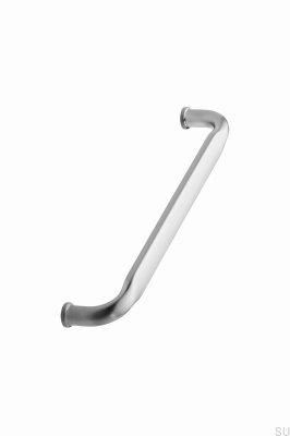 Gate 160 Metal Silver Elongated Furniture Handle