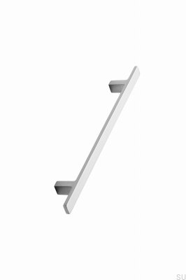 Transit 160 Metal Silver Elongated Furniture Handle