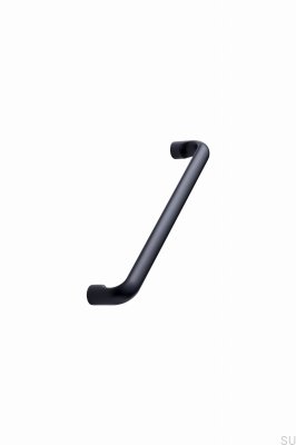 Carve 160 Elongated Furniture Handle Metal Anthracite Brushed