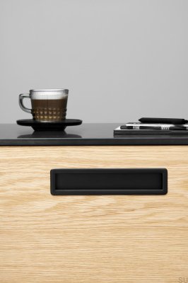 Tub Straight 190.3 Recessed Furniture Handle Metal Matte Black