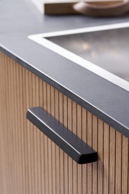 Guild 160 Metal Matt Black Furniture Handle