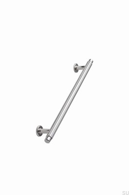 Villa 192 Metal Silver Nickel-plated Elongated Furniture Handle