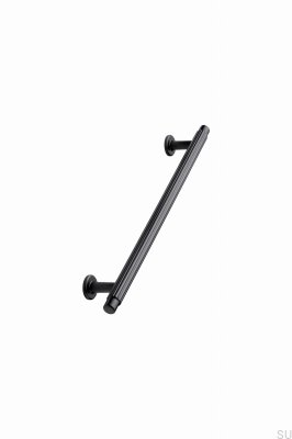 Villa 192 Metal Gun-Metal Elongated Furniture Handle