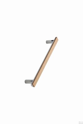 Bis 160 Wooden Oak with Matt White furniture handle