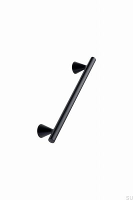 Elongated furniture handle Delta 160 Metal Black Matt
