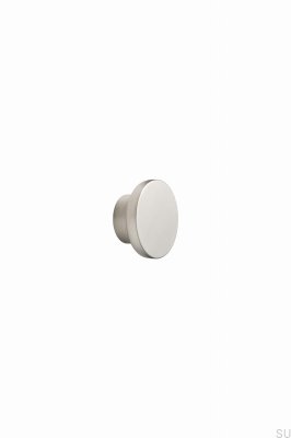 Circle 50 Metal Silver Furniture Knob