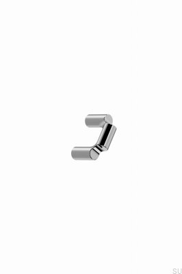 Furniture knob Break 32 Metal Chrome