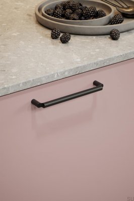 Break 160 Long Furniture Handle Metal Matte Black
