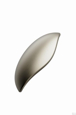 Luna 96 Metal Brushed Gold Elongated Furniture Handle
