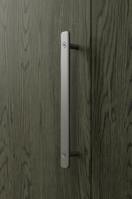 Tool 192 Metal Silver Elongated Furniture Handle