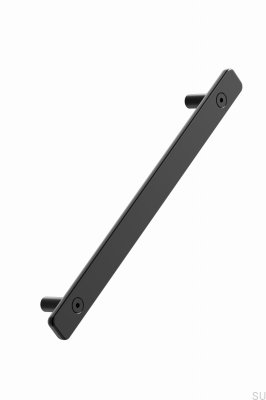 Tool 192 Metal Matt Black Elongated Furniture Handle
