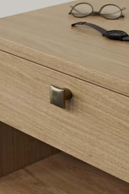 Flow 16 Furniture Knob Metal Brushed Gold