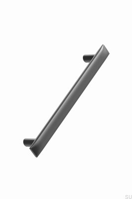 Flow 160 Metal Gun-Metal Elongated Furniture Handle