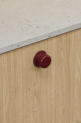Colette 16 Metal Red Furniture Knob