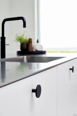 Plato OceanIX 42.1 Furniture Knob Plastic Black