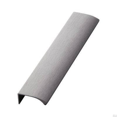 Edge Straight 200 Aluminium Anthracite Brushed Furniture Handle