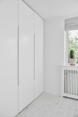 Edge Straight 1200 Aluminum Furniture Handle Matt White