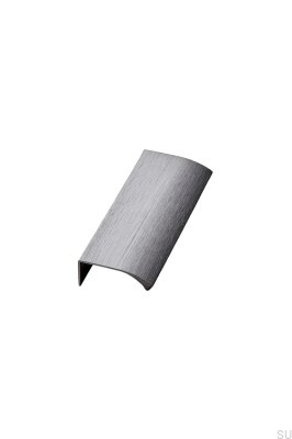 Edge Straight 100 Aluminium Anthracite Brushed Furniture Handle