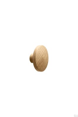 Discos 50 Wooden Oak Furniture Knob