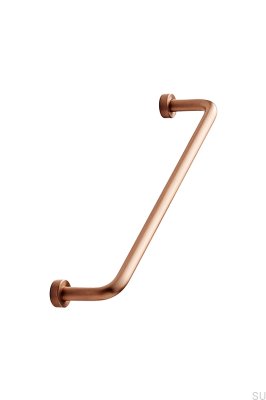 Lounge 160 Metal Brushed Copper Furniture Handle