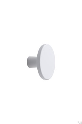 Plato 42 Furniture Knob Aluminum Matt White