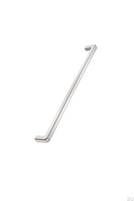 Mango 320 Metal Silver Elongated Furniture Handle