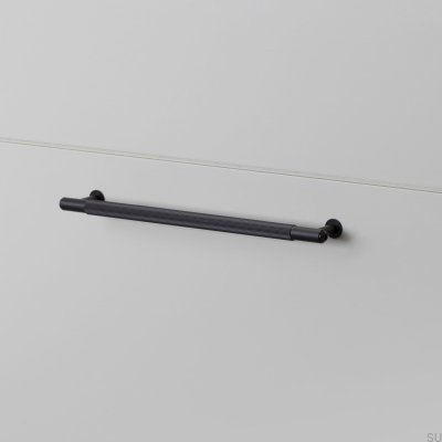 Linear 225 Steel Black Elongated Furniture Handle