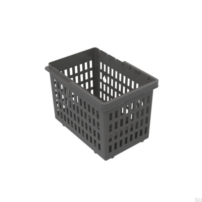 Hero Waste Bin Dark Gray 8l