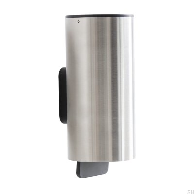 Stay Soap Dispenser Stainless Steel/Black 0.3l
