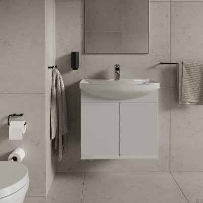 Stay Spare Paper Holder Steel Matte Black