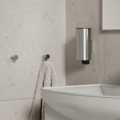 Stay Towel Rack Brushed Stainless Steel